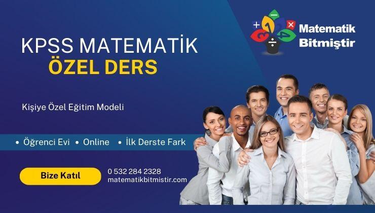 KPSS Matematik Özel Ders - Kamu Sınavı Hazırlığı